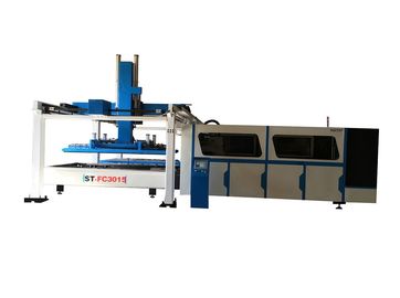 Trung Quốc Máy cắt laser sợi kim loại CNC hoàn toàn tự động với hệ thống xếp dỡ nhà cung cấp