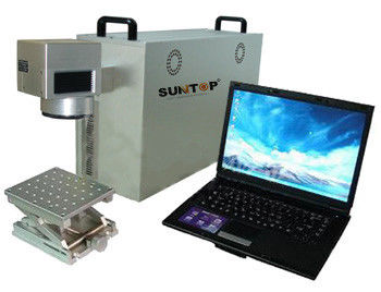 Trung Quốc Portable Fiber Laser Marking Machine , Fiber Laser Etching Machine for Metal / Plastic nhà cung cấp
