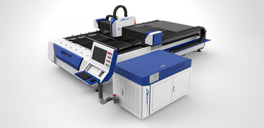 Trung Quốc Stainless Steel Fiber Laser Cutting Machine with Double Drive , Laser Power 1200watt nhà cung cấp